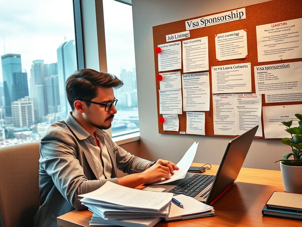 job search strategies for visa sponsorship